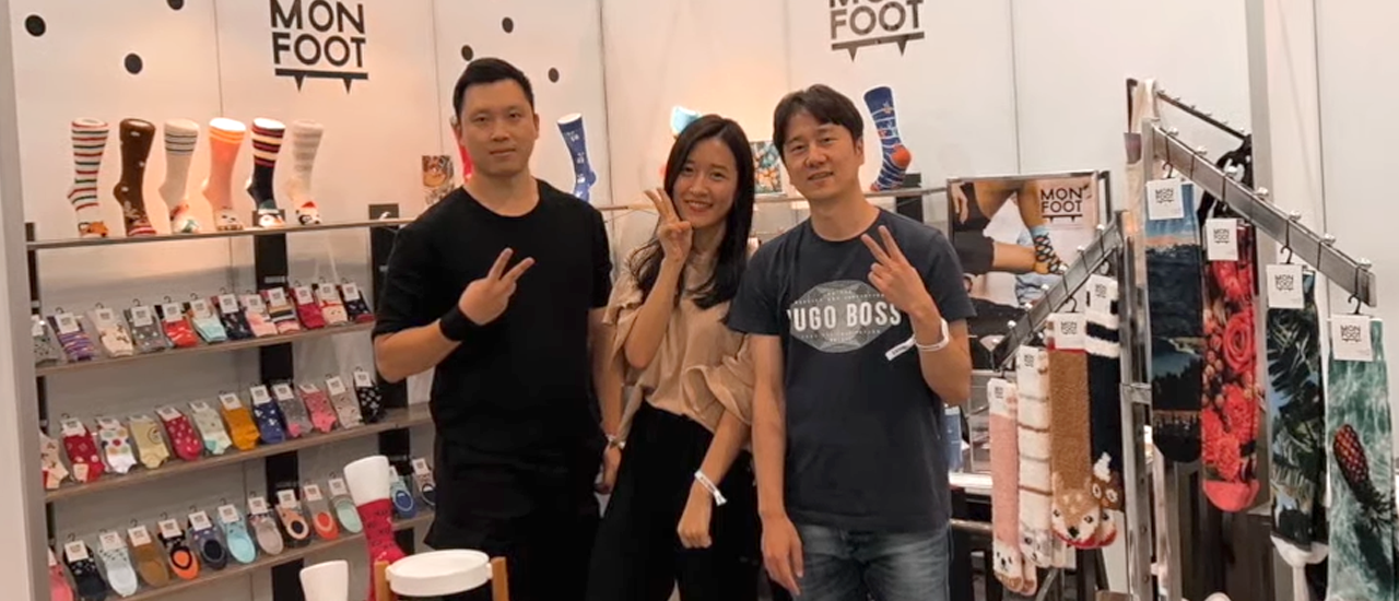 2019년 8월 몬풋이 참가한 미국 라스베이거스 전시회