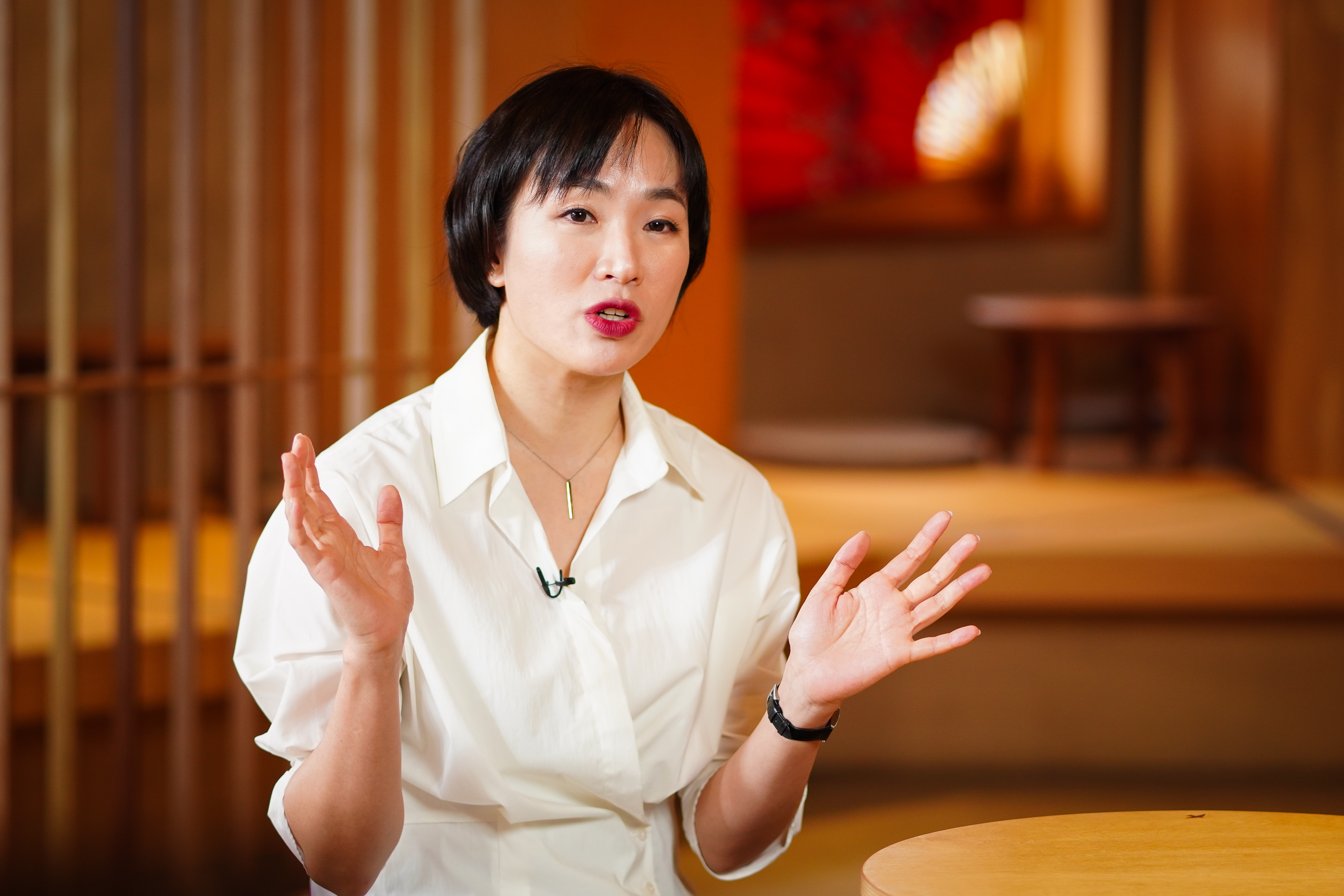 셀프뷰티 김세영 대표의 인터뷰 현장